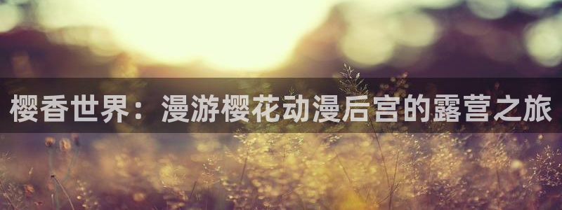 omofun链接：樱香世界：漫游樱花动漫后宫的露营之旅