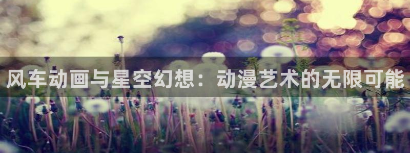 omofun苹果自签：风车动画与星空幻想：动漫艺术的无限可能